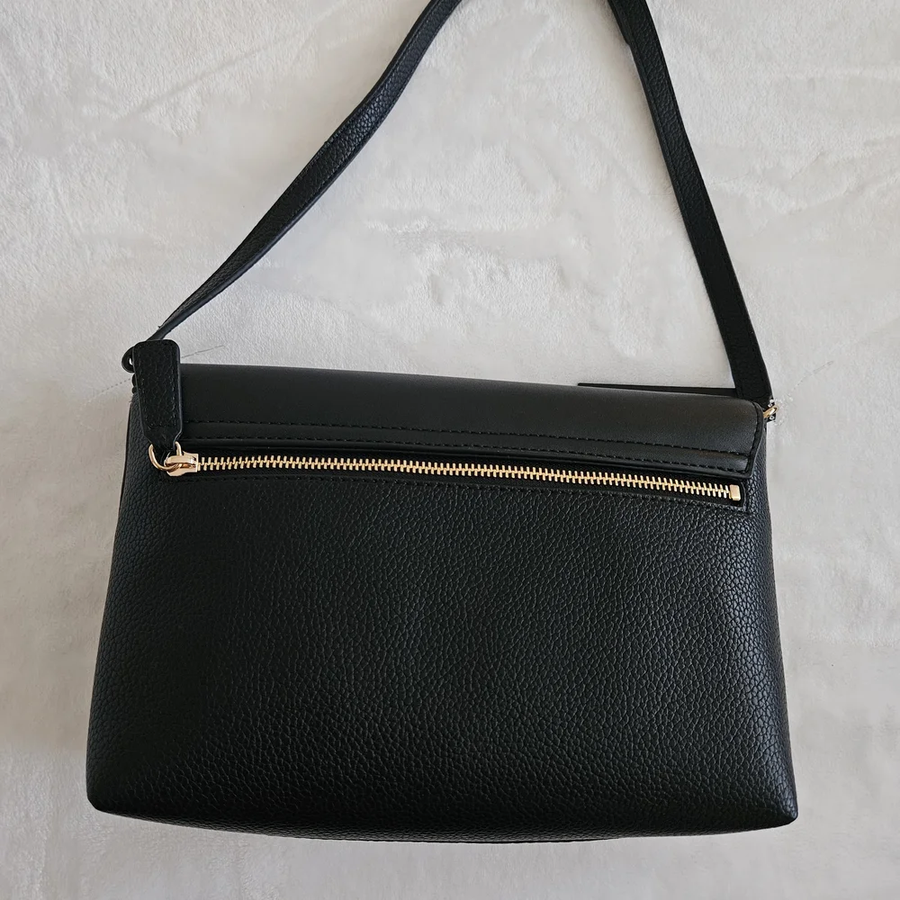 NWT Karl Lagerfeld Elegant Black Handbag Crossbody - Picture 4 of 11